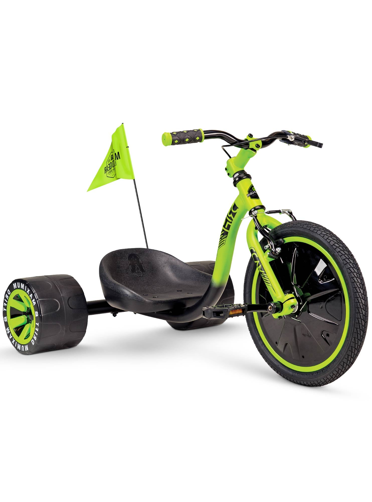 Madd Gear Drift Trike Green Black Ultimate Drifting Ride