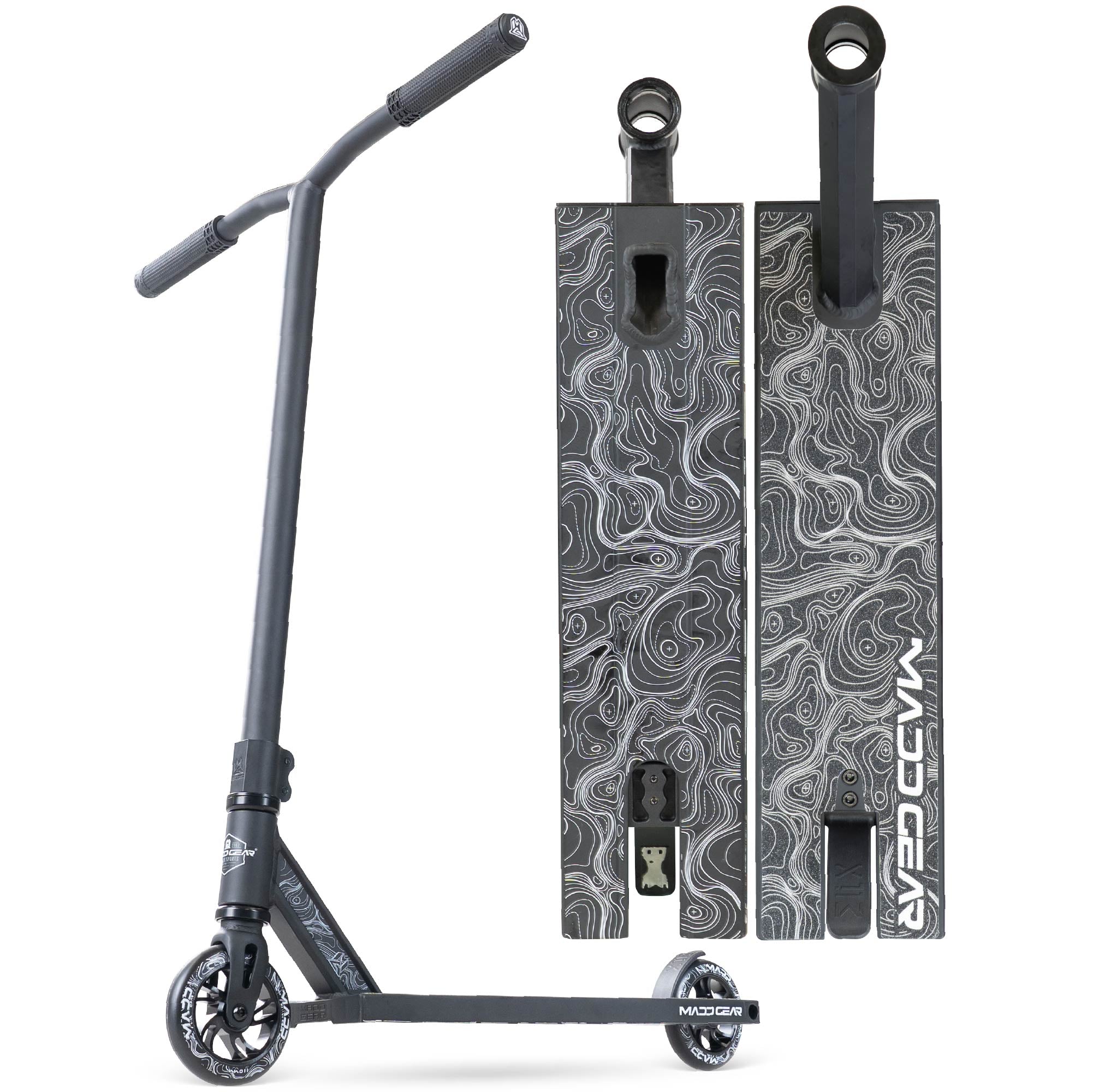 MADD MG4 Titan Pro Scooter Black – Madd Gear