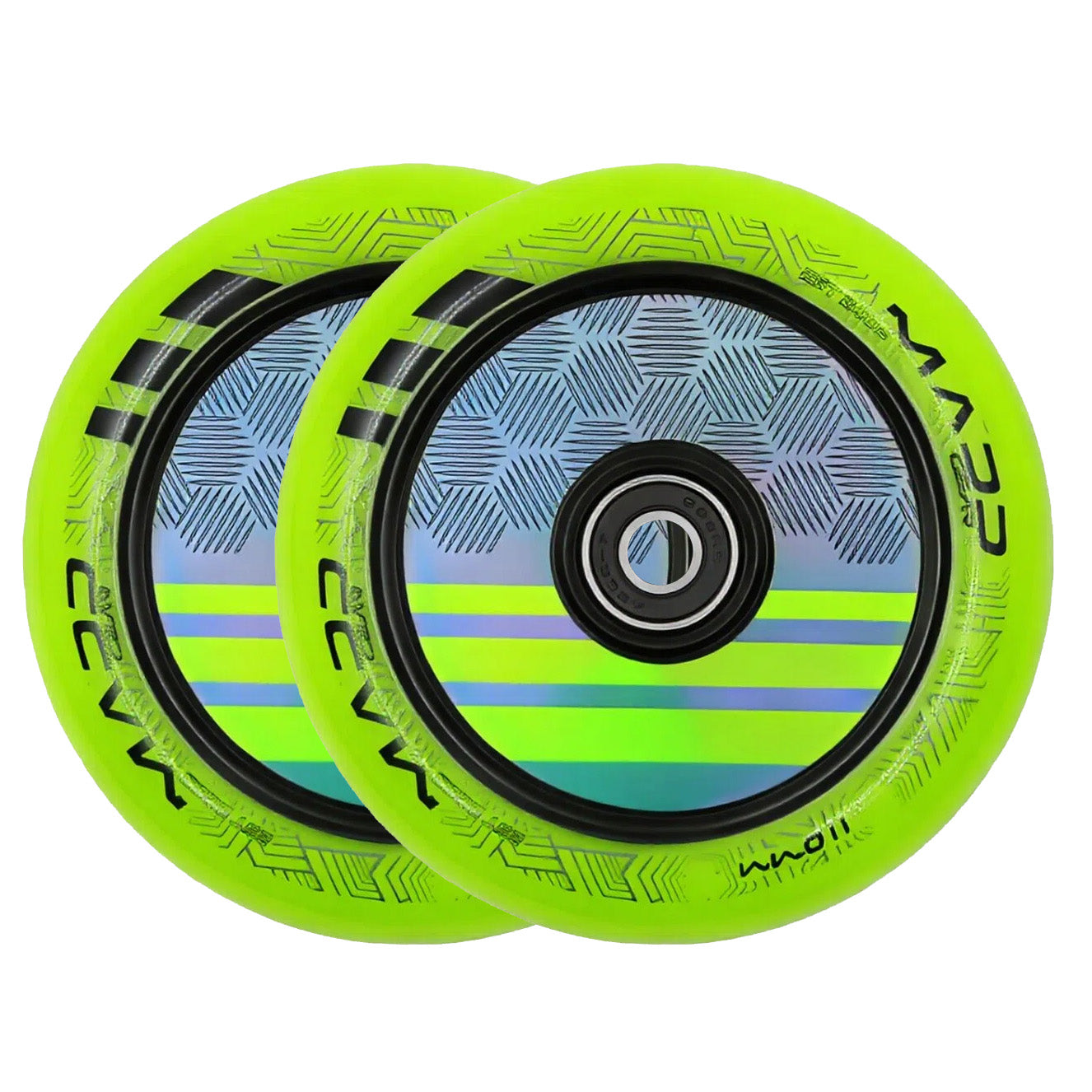 Madd Gear 110mm Zen Hollow Core Pro Scooter Wheels Pair