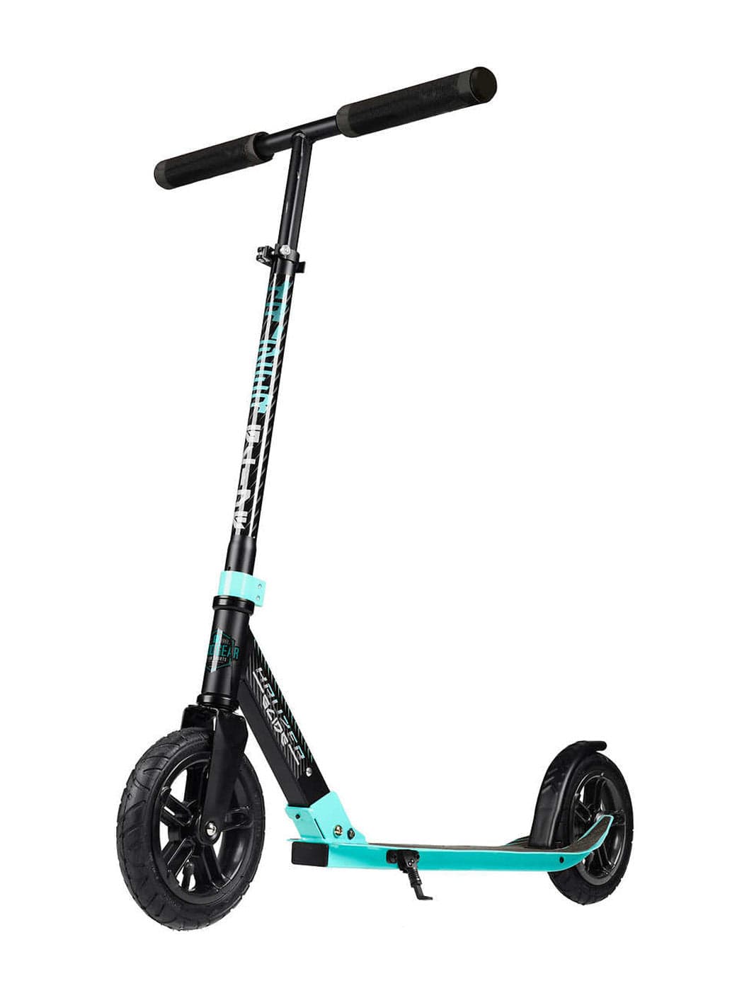 Kruzer Wide Glide Folding Scooter Black Teal