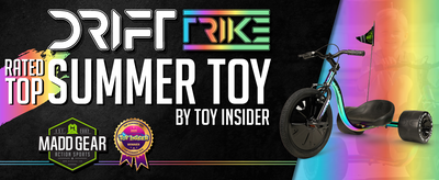 Neon Drift Trike nombrado mejor juguete de verano por Toy Insider 