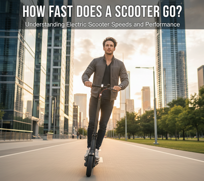 HOW FAST DOES A SCOOTER GO? Understanding Electric Scooter Speeds and Performance