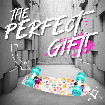 Madd Gear Retro Complete Penny Board Plastic Skateboard Boys Girls Pink Perfect Gift