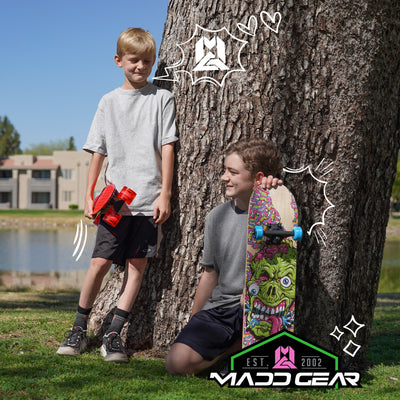 Madd Gear Kids Skateboard Maple Kickflip Popsicle 31" High Quality Skatepark