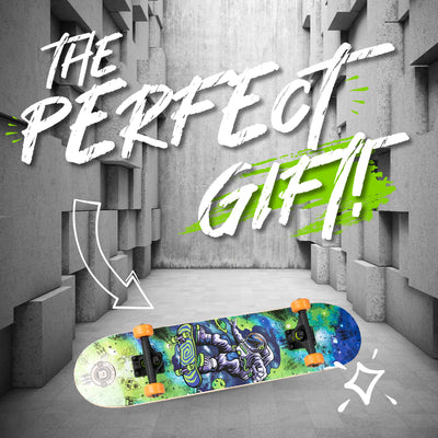 Madd Gear Astronaut Skateboard Beginner Boys Girls Complete Skate Park Maple Deck Perfect Gift