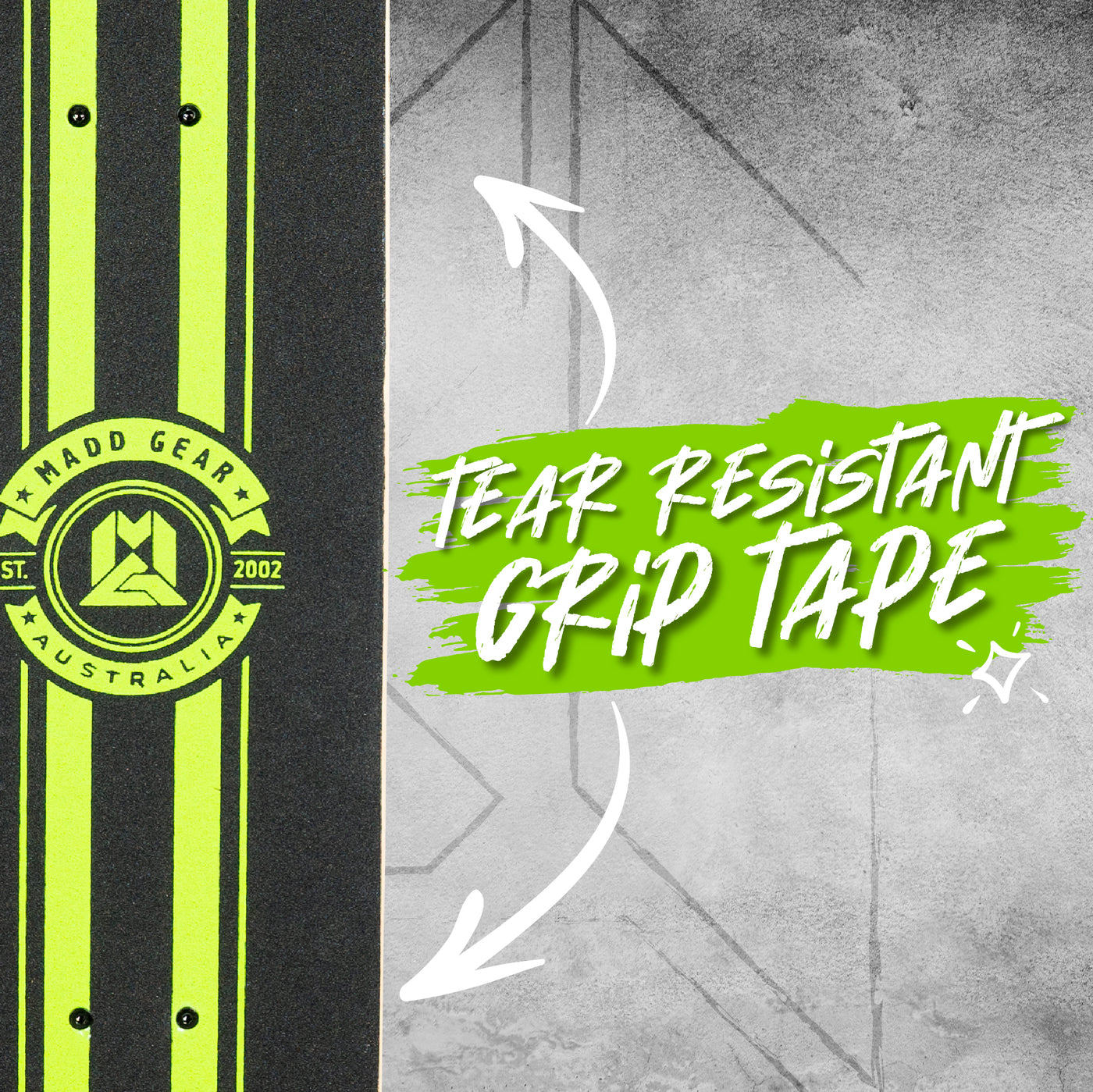 Madd Gear madgear complete skateboard kids trick board grip tape deck maple ply canadian quality
