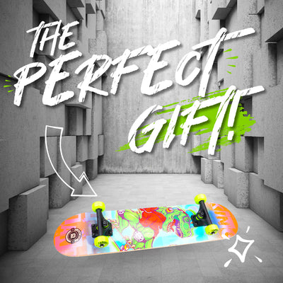 Madd Gear Dinosaur Skateboard Beginner Boys Girls Complete Skate Park Maple Deck Perfect Gift