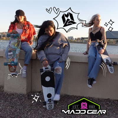 Madd Gear 36" Longboard Complete Skateboard Maple Kids Children Teens Adults Boys Girls High Quality Aluminum Trucks