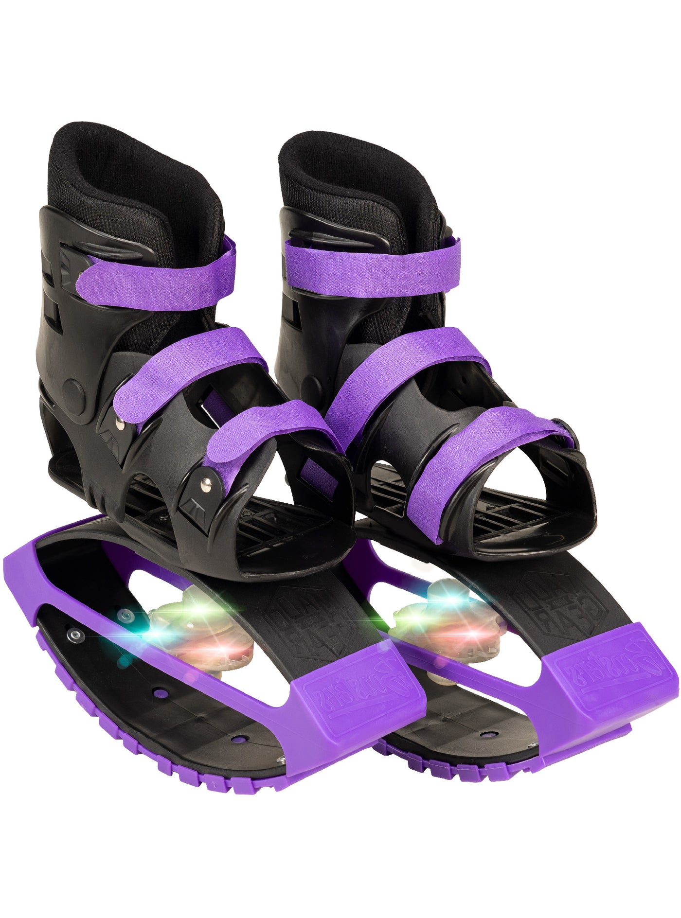 Madd Gear Boost Boots Boosters Jumping Shoes Kanga Space Boots Boys Girls Black Purple