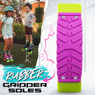 Madd Gear Boost Boots Boosters Jumping Shoes Kanga Space Boots Rubber Gripper Soles Boys Girls Pink