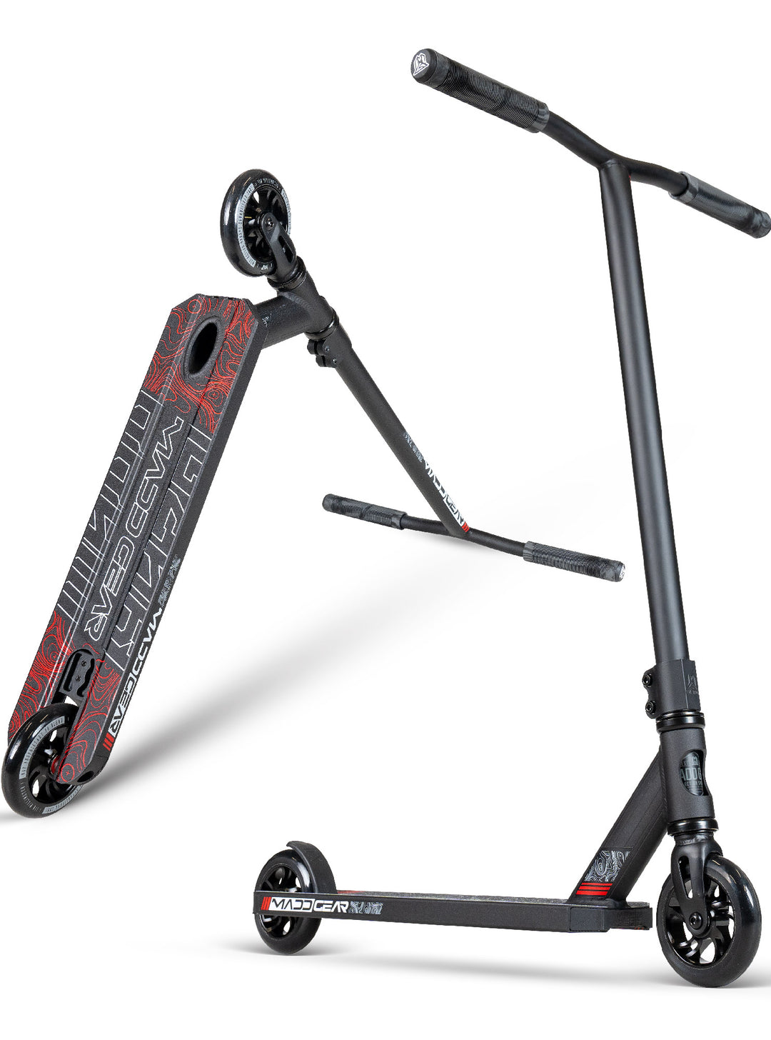 Madd Gear Carve Elite Complete Trick Scooter Black Gray