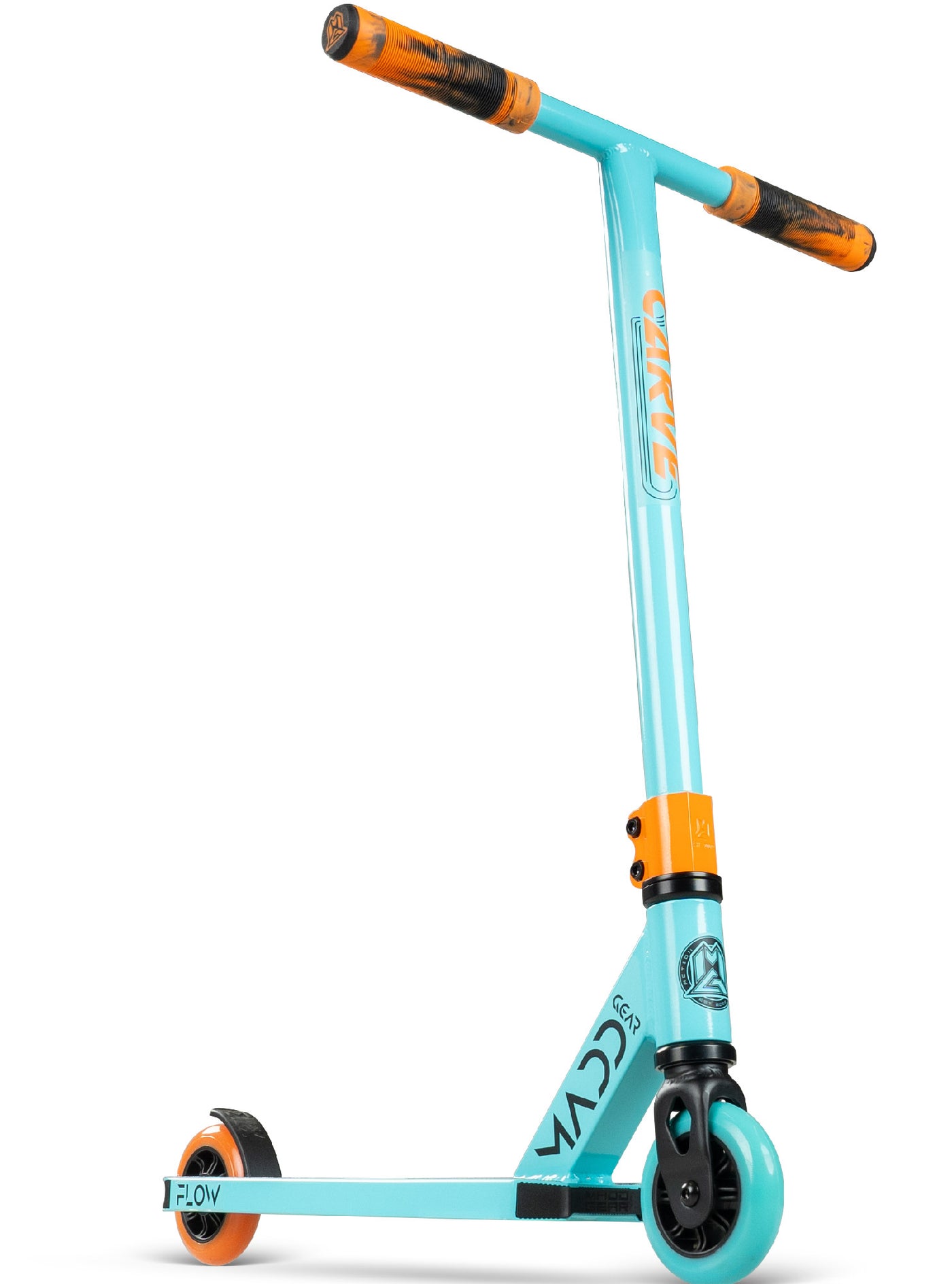 Madd Gear Mad Stunt Scooter Pro Complete Carve Flow-X Teal Blue Orange Boys Girls Kids