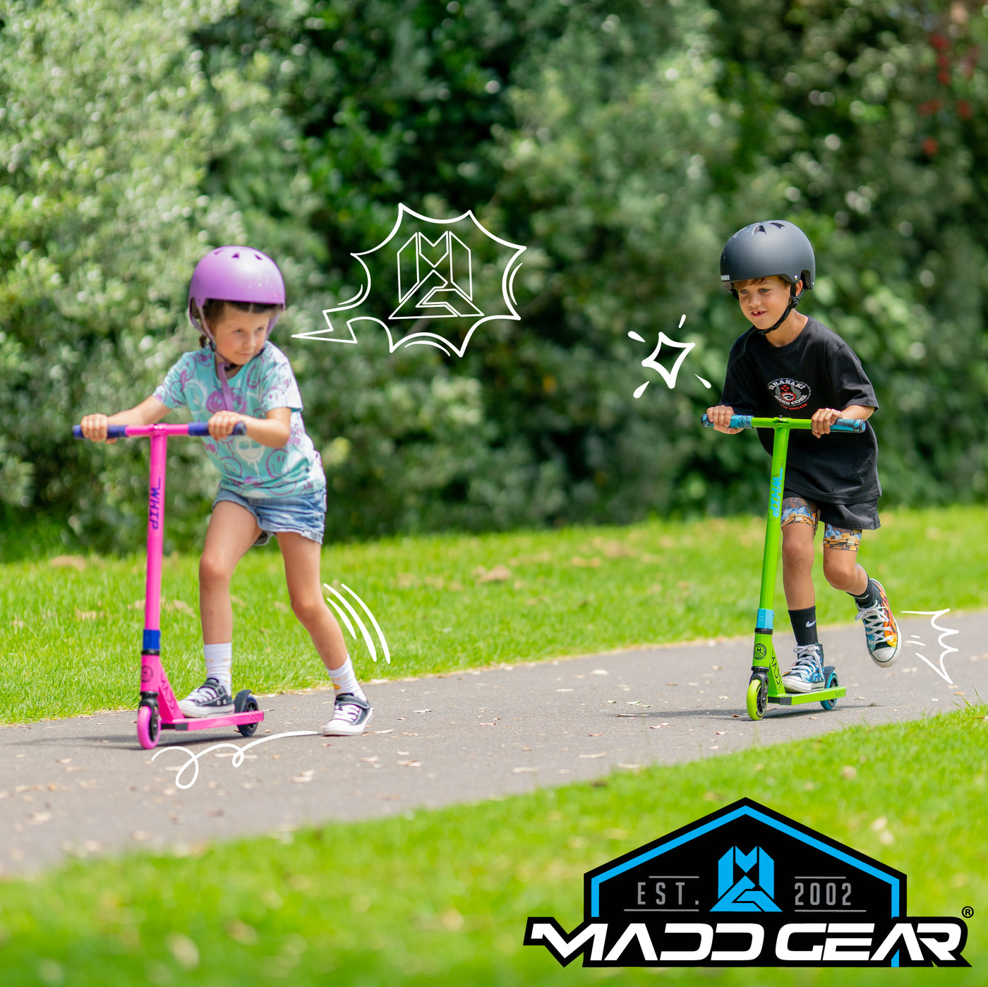 Madd Gear Smooth High Quality Fun Colorful Scooters