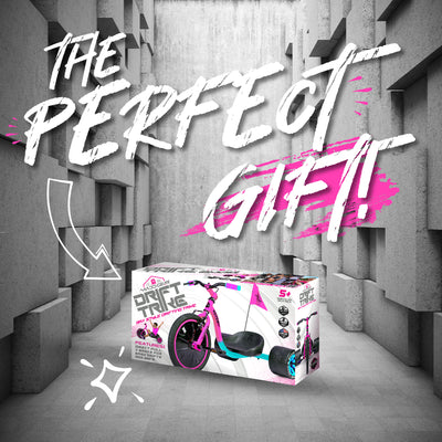 Madd Gear Drift Trike Huffy Green Machine Drifter Tricycle Kids Girls Pink MGP Perfect Gift