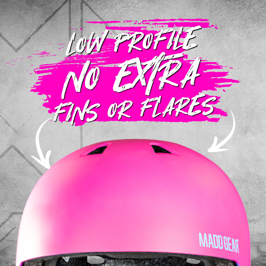 Certified EPS Helmet - Pink Blue M/L – Madd Gear