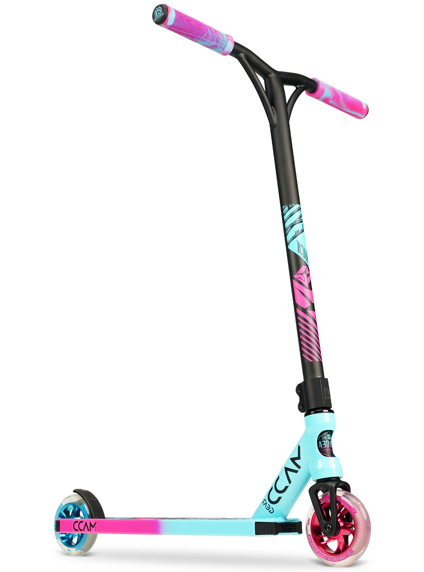 Madd Gear MGP Kick Extreme Stunt Scooter Complete High Quality Razor Pro Trick Skate Park Mad Teal Pink