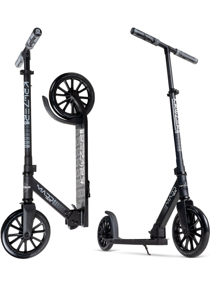 Madd Gear Kruzer 200 Folding Commuter Scooter - Black