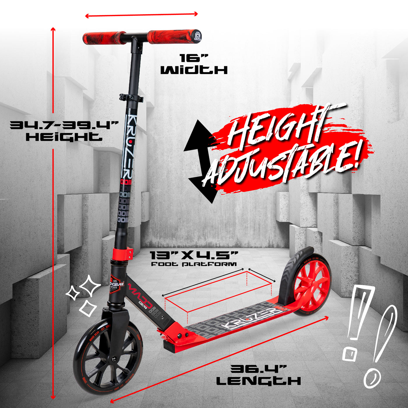 Scooter Bar Height: Ultimate Guide for Comfort & Performance – Madd Gear