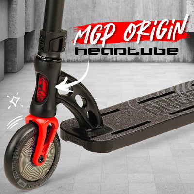 Madd Gear MGP MGO Origin VX10 VX9 Team Pro Stunt Trick Scooter Complete High Quality Best Razor Skate Park Black Red Deck Headtube