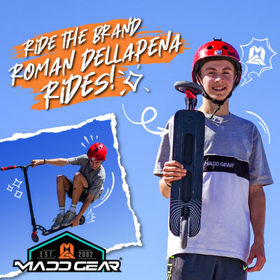 Madd Gear MGP MGX Pro P2 Trick Stunt Complete Scooter Kids Best Quality Orange Teal Orix Roman Dellapena