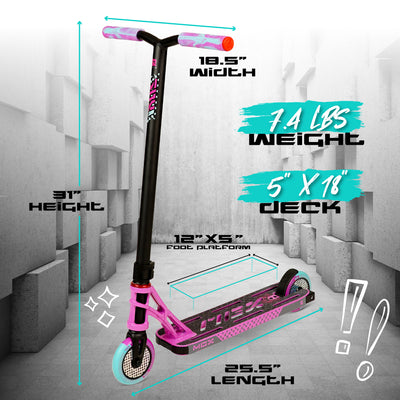 Madd Gear MGP MGX S2 Shredder Stunt Pro Scooter Complete High Quality Razor Trick Skate Park Mad Pink Teal Ripa Deck