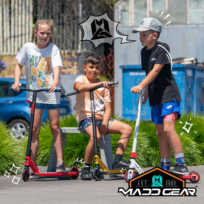 Madd Gear MGX Kids Stunt Scooter Boys Girls Kid Children Skatepark