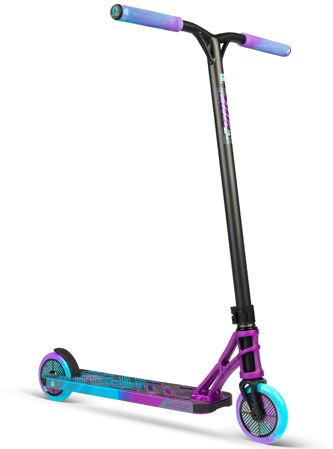 Madd Gear MGP MGX T1 Team Pro Stunt Scooter Complete High Quality Razor Trick Skate Park Mad RP-1 Purple Teal