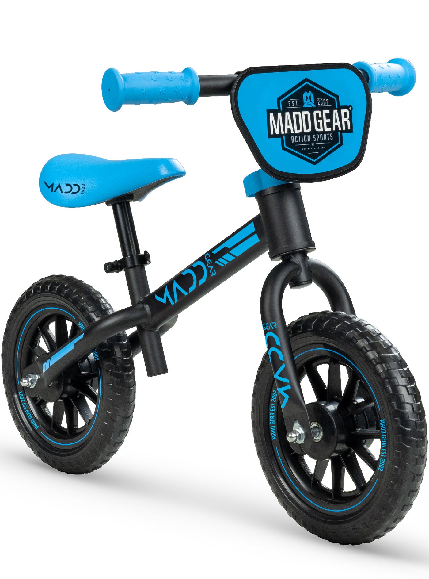 Madd Gear My 1st BMX Balance Bike Trainer Running Strider Lightweight Durable Black Blue Kids Toddlers Boys Girls High Quality