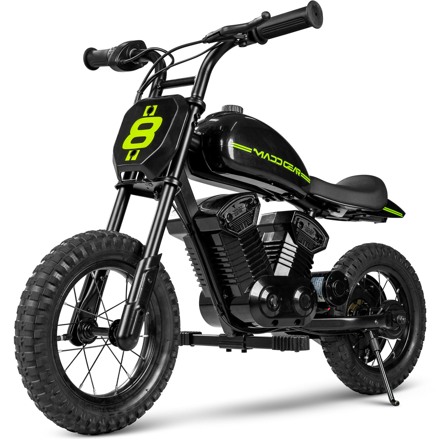 1st Mini Electric Dirt Bike - Black / Green – Madd Gear