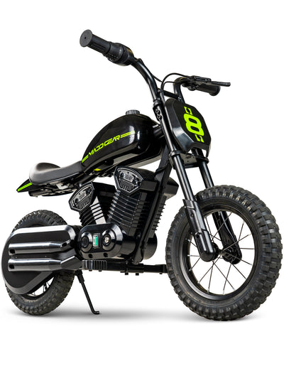 Madd Gear My 1st Mini Electric Dirt Bike Razor GoTrax Kids Boys Girls Black Green Motorcycle chopper 24 volt cruiser