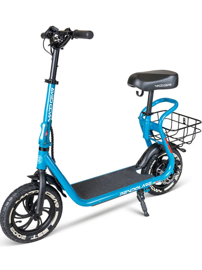 MG Madd Gear Commuter Electric Pendolare 450 Scooter Teens Adults GoTrax Jetson Blue