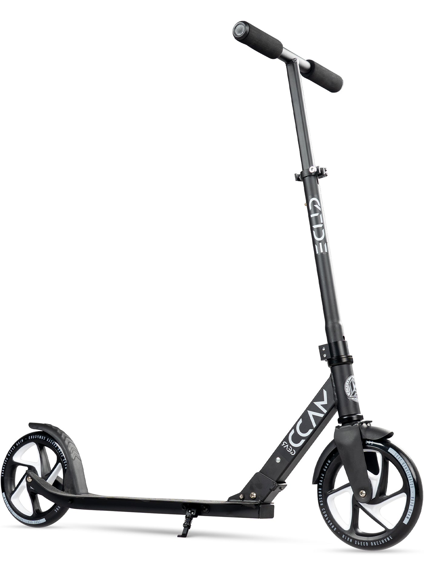 Madd Gear Renegade Glide 200mm Commuter Adults Scooter Black White