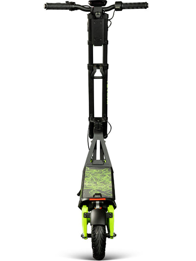 Madd Gear Electric Folding Terra-X Scooter GoTrax Boys Girls Black Green