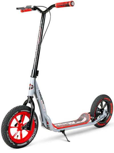 Madd Gear Flashback Renegade Urban Glide Scooter Gray Red