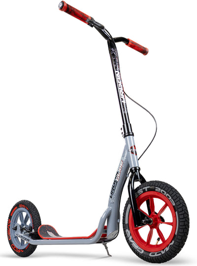 Madd Gear Flashback Renegade Urban Glide Scooter Gray Red