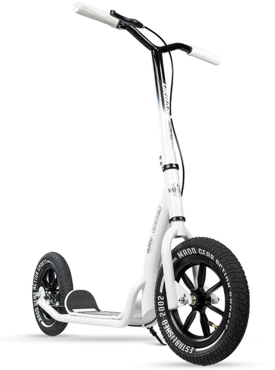 Madd Gear Commuter Scooter White Adults Teens Kids White Flashback