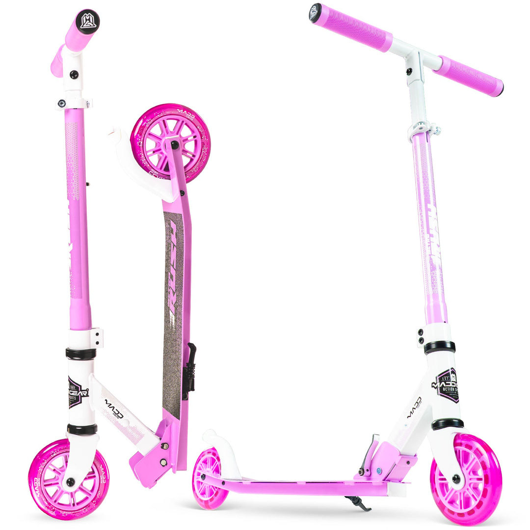 MG Rush 125 Folding Height Adjustable Scooters – Madd Gear