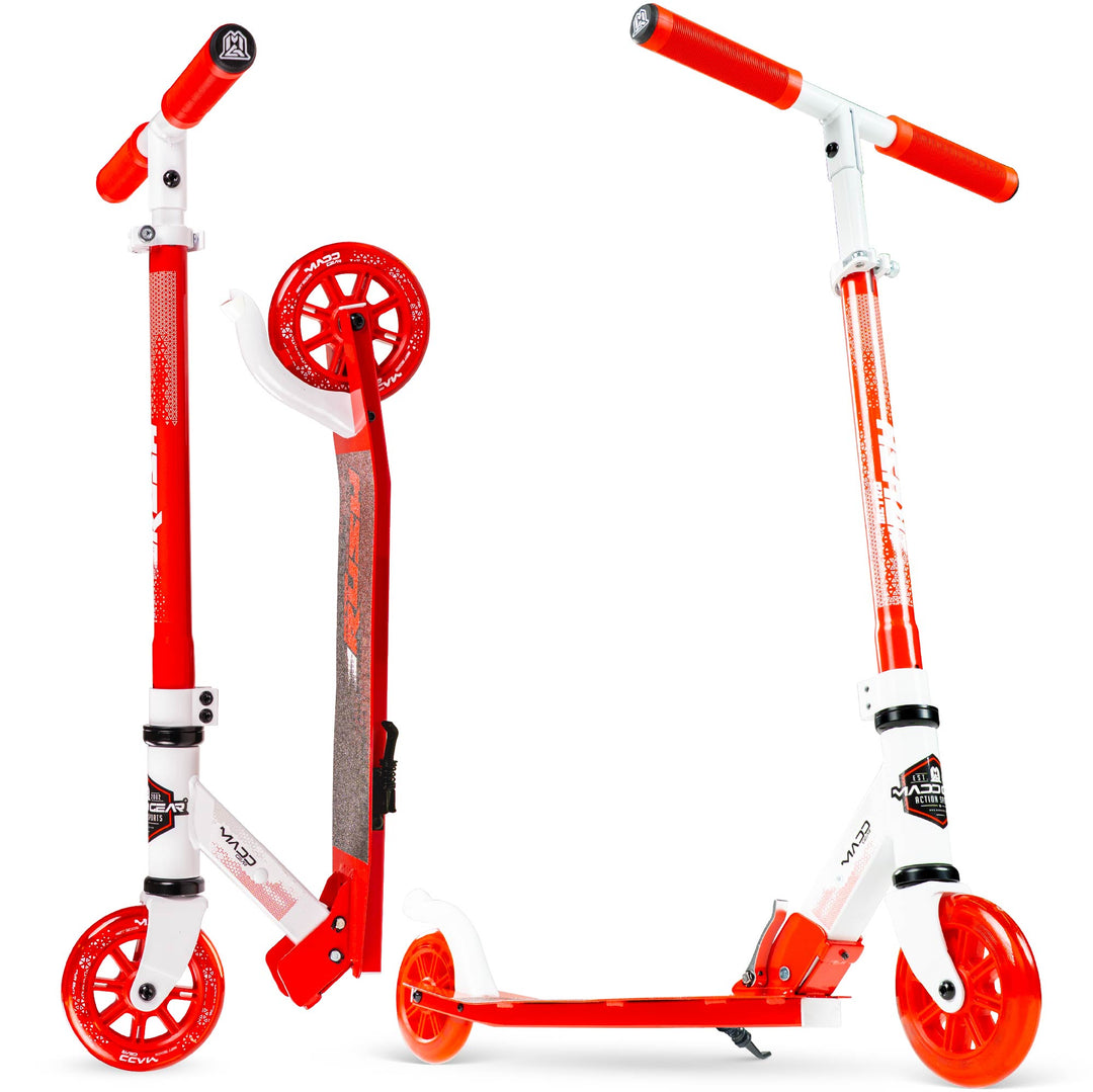 MG Rush 125 Folding Height Adjustable Scooters – Madd Gear
