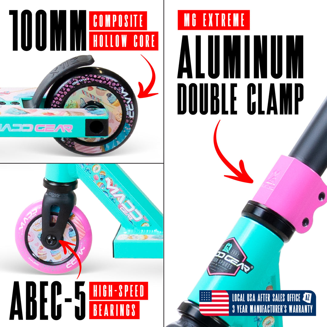 MG2 Obsidian Pro Scooter - Sugar Rush – Madd Gear