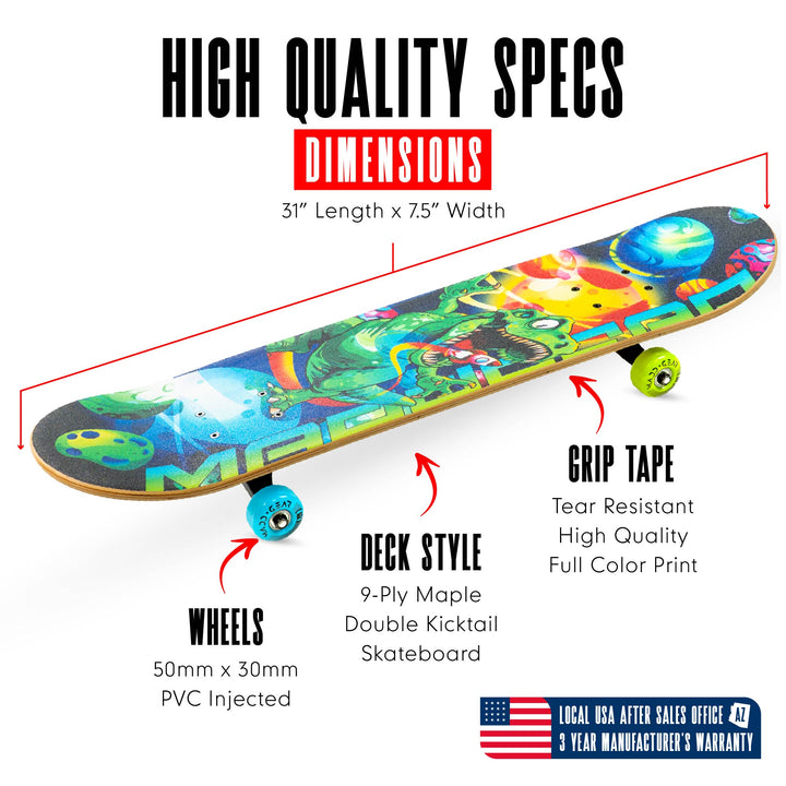 31” LTR Spec Skateboard – Madd Gear