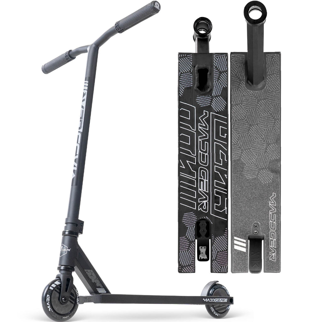 MG3 Zen Pro Scooter- Black / Black – Madd Gear