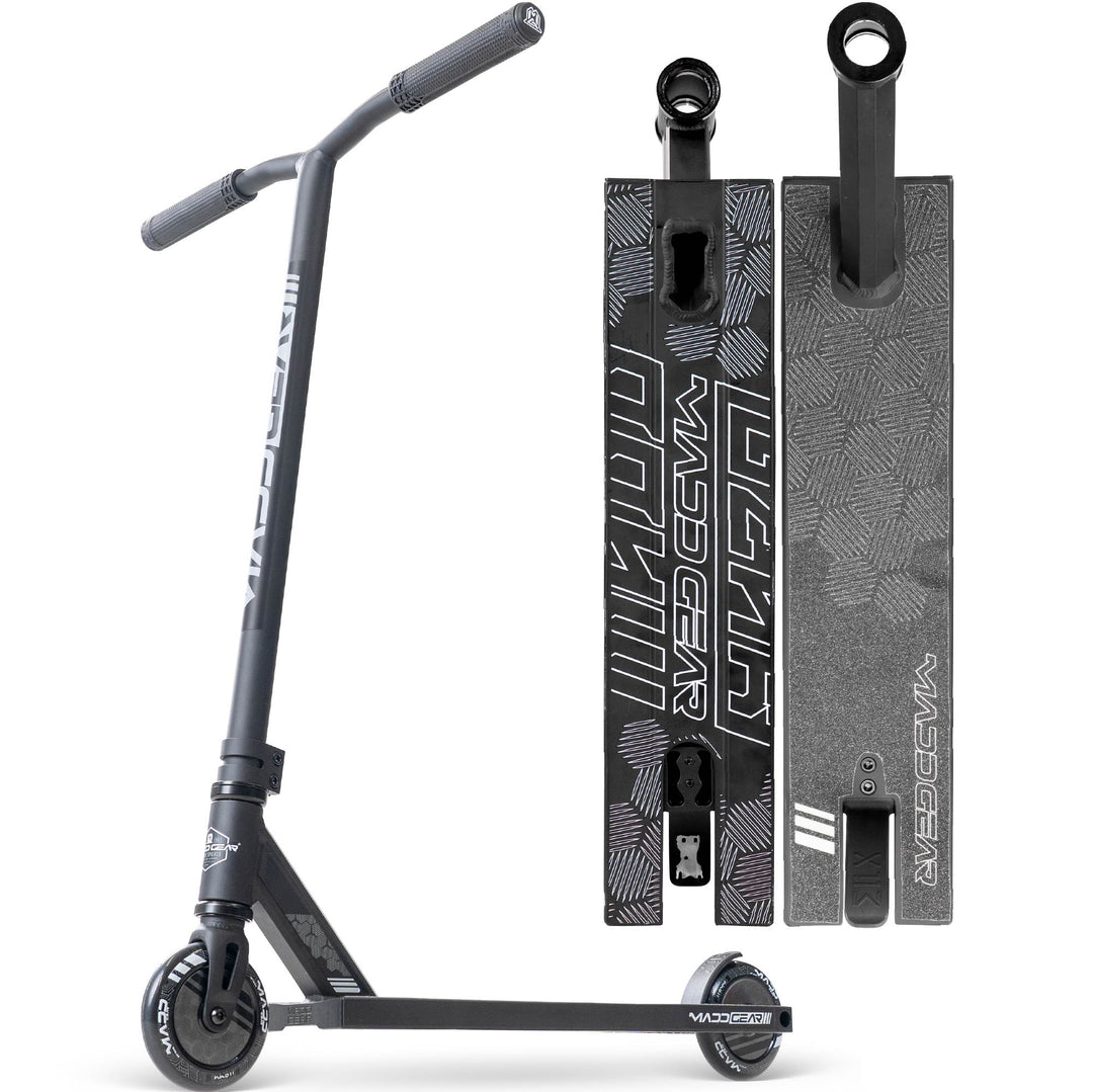 Madd Gear MG3 Zen Pro Scooter- Black / Black