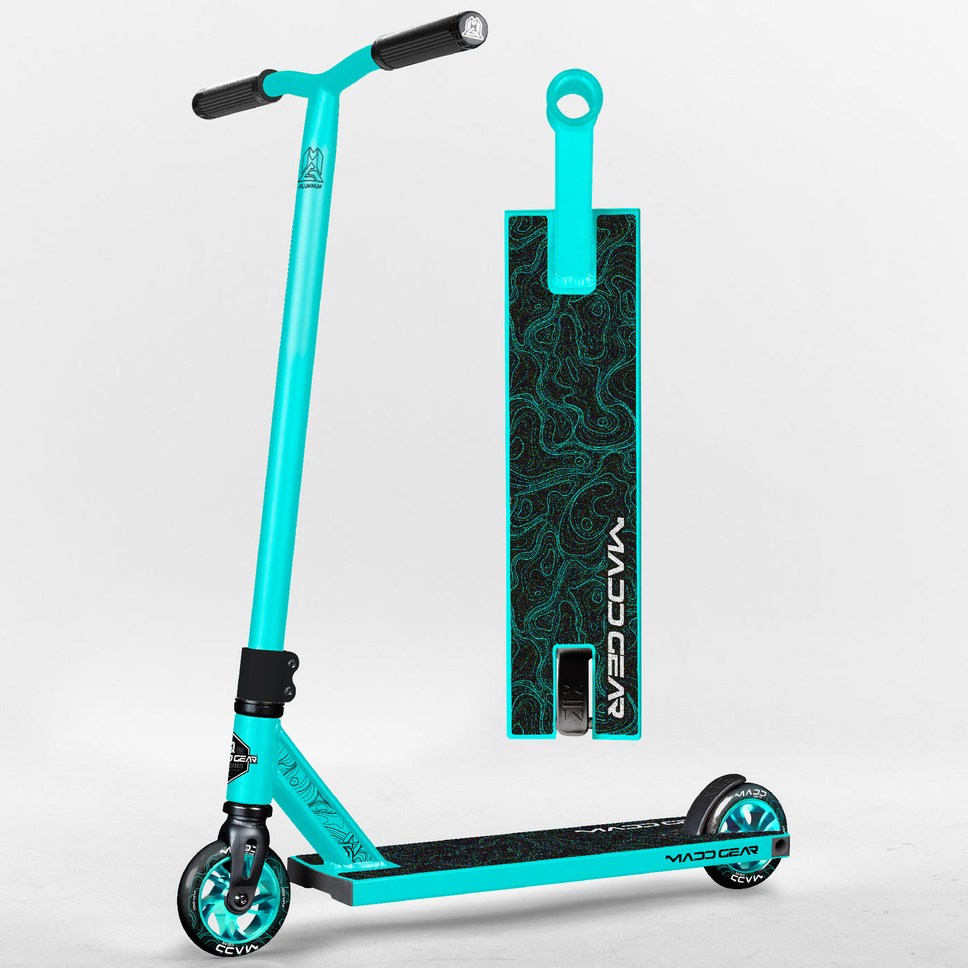 MG4 Titan Pro Scooter - Teal Black