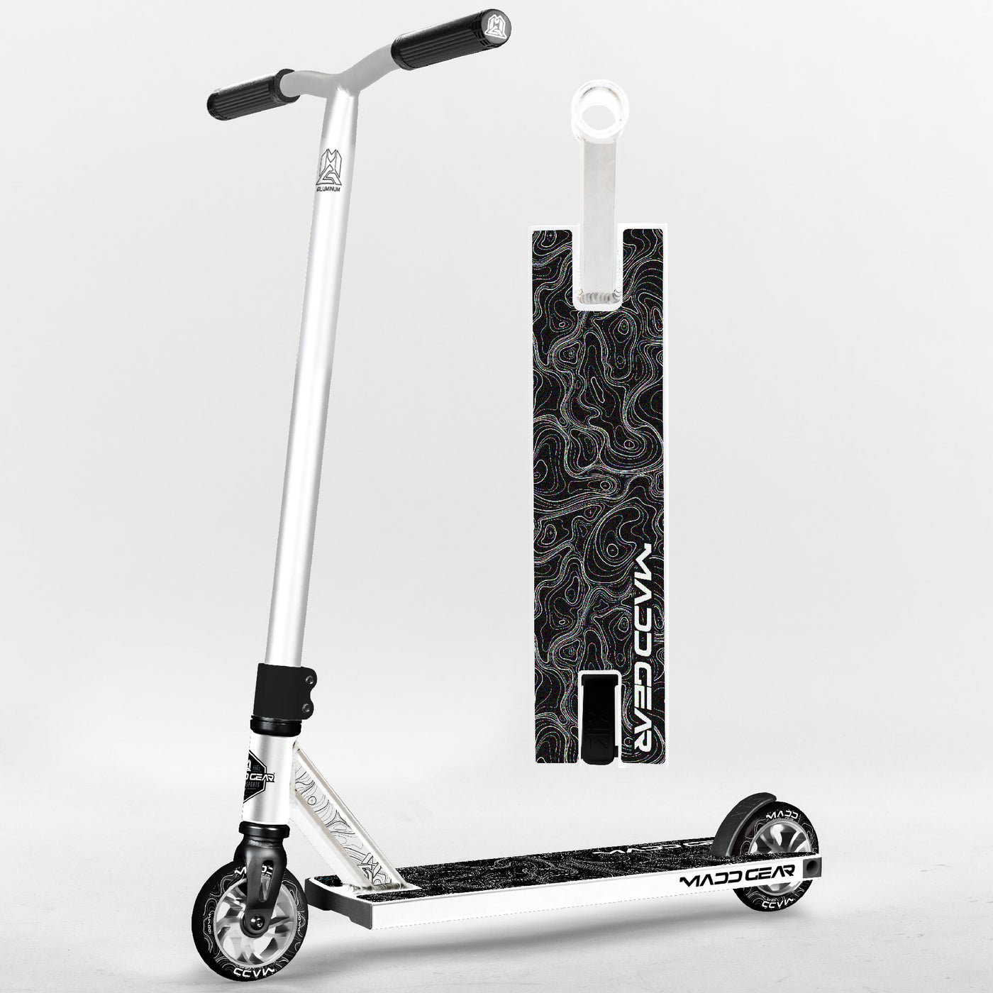 MG4 Titan Pro Scooter - White Black