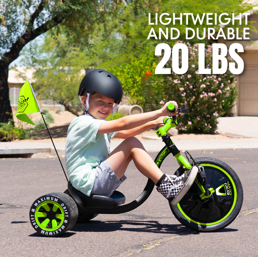 Madd Gear Drift Trike Green Black | Ultimate Drifting Ride