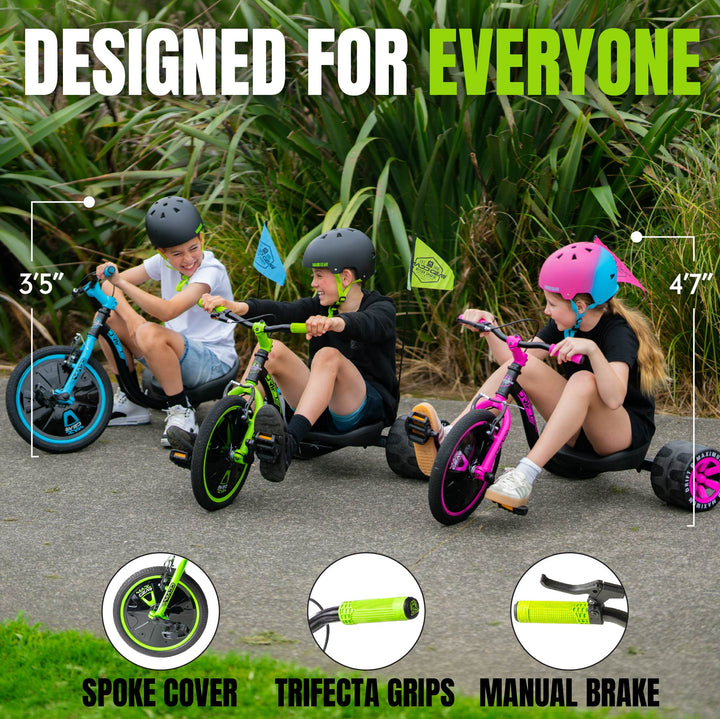Madd Gear Drift Trike Green Black | Ultimate Drifting Ride