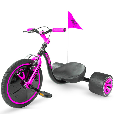 3 wheel bicycle drift Venom Motorized Trike for Adults Gas Powered 200cc 3-Wheel Drift Bike, High-Performance Engine, PVC Drift Wheels, Street & Off-Road Riding (Black & Orange) : Automotive degree turns Finally finished drift trike :
