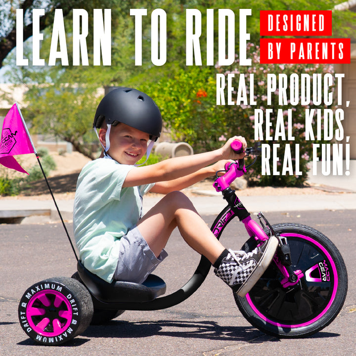 madd gear drift bike Madd Gear Drift Trike Black Pink