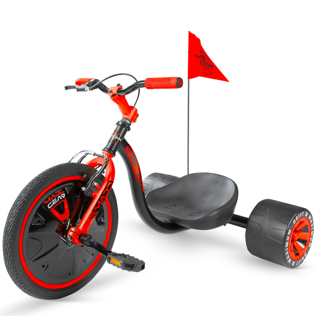Madd Gear Drift Trike, Black and Red