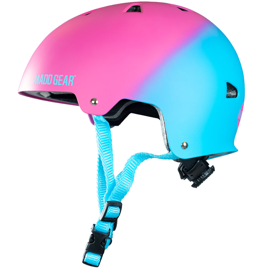 Madd Gear Helmet - Multi-Sport Adjustable Bike Skate Inline & Scoot - Ages 5 & Up - Cpsc Triple Certified